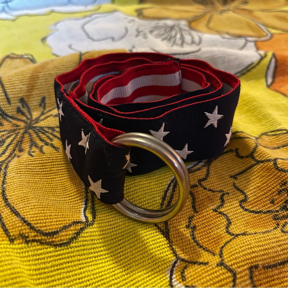 VINTAGE | American Flag Belt